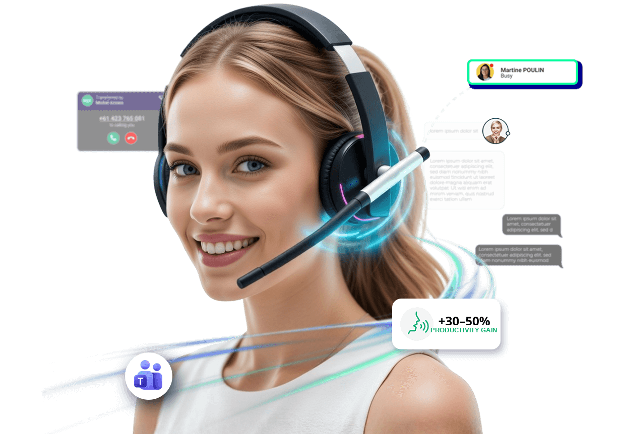 Heedify Contact Centre inside Microsoft Teams, advanced queues, intelligent routing and real-time dashboards