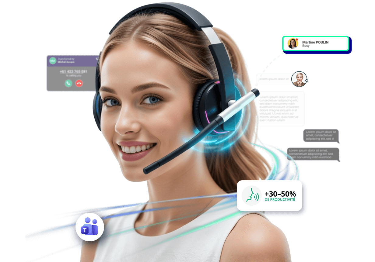 Heedify Centre de Contact dans Microsoft Teams : files d'attente avancées, routage intelligent et tableaux de bord temps réel